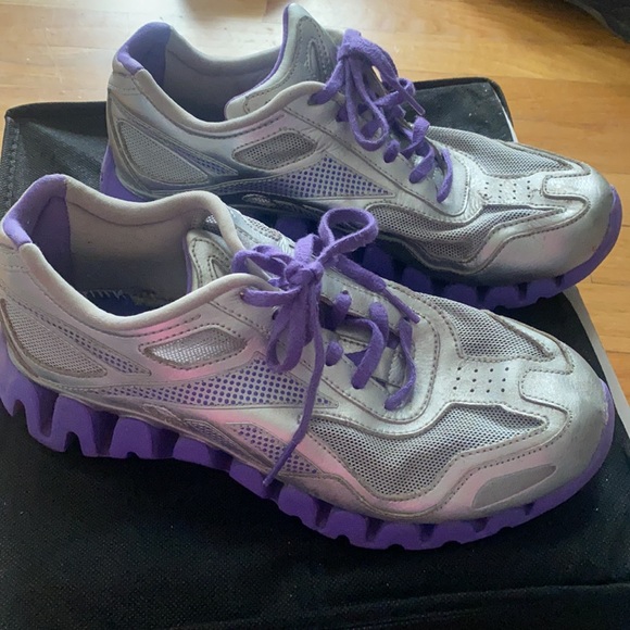 Reebok Zig Grey and Purple - Picture 5 of 6